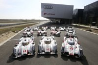 De 13 prototypes waarmee Audi de 24 Heures du Mans won
