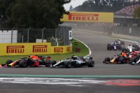 Start 2018 F1 GP van Mexico