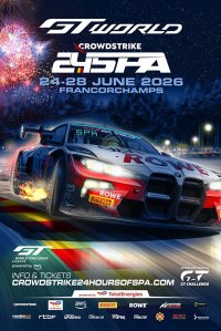 Crowdstrike 24 hours of Spa 2026 - affiche 1