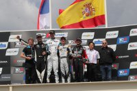 Podium TCR Europe Paul Ricard Race 1