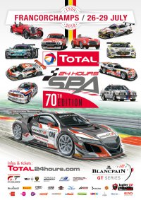 Poster 24H Spa 2018