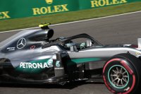 Rosberg test Halo systeem