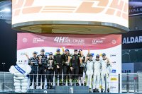 Het podium bij de GT's die achteraf nog zou veranderen
