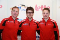Maxime Martin - Gino Bux - Stoffel Vandoorne