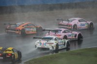 Regen bij race 2 voor het ADAC GT