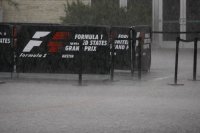 Formule 1 - Austin - Regen