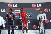 Podium sprintrace GP3 Hongarije 2013