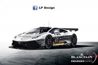 Artistieke impressie Lamborghini Huracan GT3