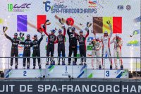 Podium FIA WEC 6 Hours of Spa 2022