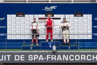 Podium Porsche GT3 Cup Challenge Benelux WEC Spa