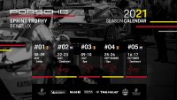 Kalender Porsche Sprint Trophy Benelux 2021