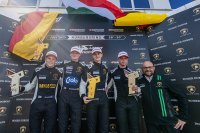 Podium 2023 Lamborghini Super Trofeo Nürburgring race 1