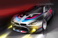 BMW M6 GT3 schets