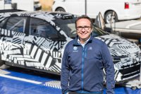 Sven Smeets bij de VW Polo R5 GTI