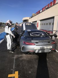 Mercedes AMG GT4 - Nicolas Vandierendonck test Paul Ricard