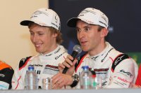 Brendon Hartley en Timo Bernhard