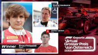 Top drie Virtual Grand Prix Red Bull Ring