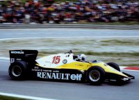 Prost won in 1983 de eerste race op het verkorte circuit