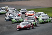 Start race 1 GT Open Silverstone 2018