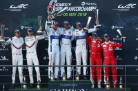 Podium FIA WEC 6H Spa GTE-Pro 2018