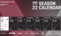 Porsche Carrera Cup Benelux kalender 2022