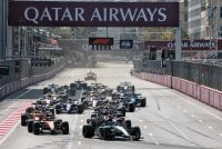 Start van de GP Azerbeidzjan 2026