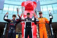Podium hoofdrace zaterdag