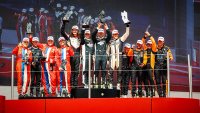 Podium 2023 Hankook 24H Barcelona GTX