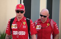 Kimi Räikkönen en zijn fysio Mark Arnall