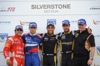 Podium race 1 Silverstone