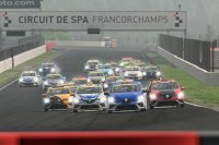 Start 2025 BSRF Clio Cup Spa-Francorchamps Race 2