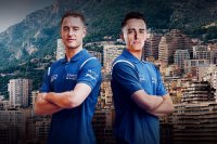 Stoffel Vandoorne en Jake Hughes bij Maserati