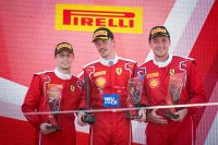 Podium 2025 Ferrari Challenge Europe Barcelona Race 2 Trofeo Pirelli