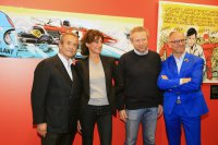 Jacky Ickx op de Fun Cup stand