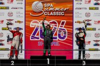 Podium met Luc Moortgat, Tim Kuijl en Sidney Dieleman