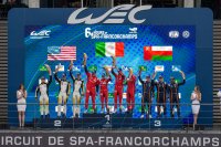 2023 FIA WEC Podium LMGTE Am 6 Hours of Spa