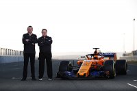 Éric Boullier - Zak Brown - McLaren Renault - MCL33