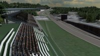 De nieuwe "endurance" tribunes