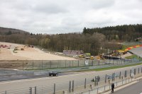 Werken rallycross-piste Spa-Francorchamps