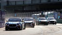 Start Jaguar I-Pace eTrophy Berlijn I race 1