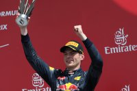 Max Verstappen werd uiteindelijk tweede