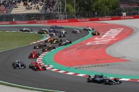 Start 2018 F1 GP van Spanje