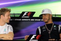 Rosberg en Hamilton