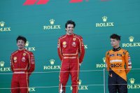 Podium Australië: Leclerc - Sainz - Norris