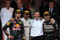 Podium GP Monaco