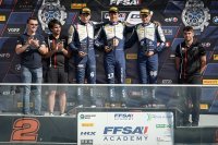 Yani Stevenheydens op het podium