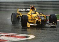 Damon Hill won de verregende editie van 1998