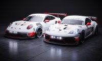 Porsche 911 GT3 Cup MR 30 en Porsche 718 Cayman GT4 RS Clubsport MR 30