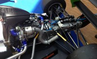 Abarth Formula 4 turbo motor