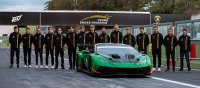 De jonge rijders van Lamborghini in Vallelunga